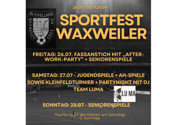 2024 Sportfest SVW Plakat